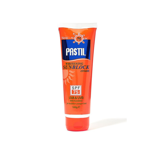 Pastil Whitening Sunblock Cream SPF 75 White 100ml