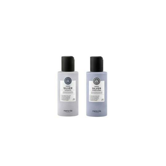 Maria Nila Sheer Silver Shampoo & Conditioner 100ml Travel Size