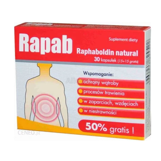 Rapab Kaps 30 kap indigestion gastric acid fullness mezym ranigast