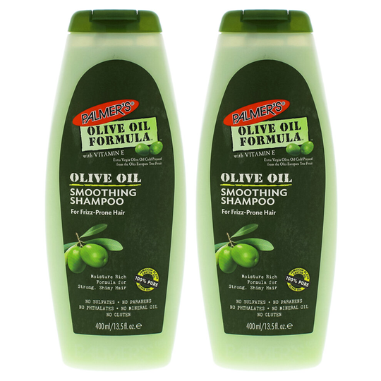 Palmers Olive Oil Smoothing Shampoo - Pack of 2 - 13.5 oz Shampoo