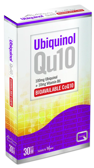 Quest Vitamins Ltd UBIQUINOL QU10 30TABS