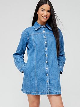 Levi'S Shay Denim Dress - Old 517 Blue X