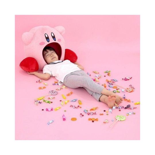 Super Kawaii Game Kirby Siesta Toe Box Plush Soft Sleep Pillow Cosplay Gifts Toy