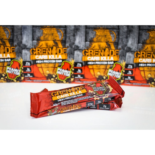 (White Chocolate Cookie) Grenade Jaffa Quake Carb Killa Protein Bars | 12 x 60G
