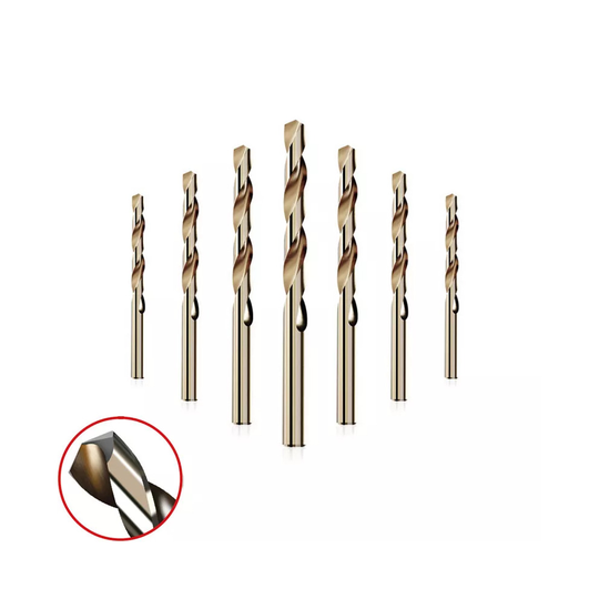 Cobalt High Speed steel Twist Drill Bit M35 Stainless Steel Tool Set A