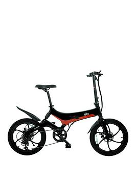 Li-Fe Force- Folding Ebike- Black/Red