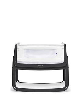Snuz Snuzpod 4 Bedside Crib With Mattress - Slate