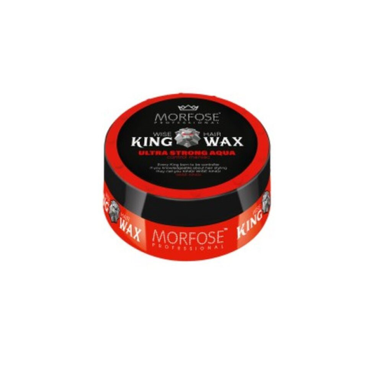 MORFOSE - WISE KING HAIR WAX - ULTRA STRONG AQUA - CONTROL MANIAC - 175ml