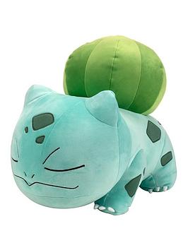 Pokemon 18-inch Sleeping Plush - Bulbasaur, One Colour
