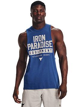 Under Armour Training Project Rock Iron Muscle Tank