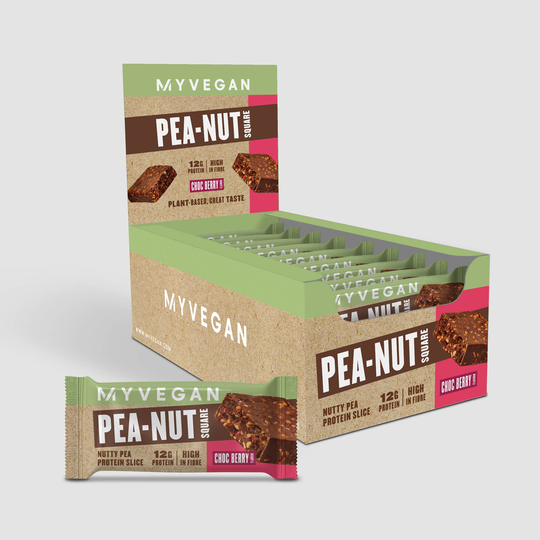 Pea-Nut Square (12 Pack) - Choc Berry