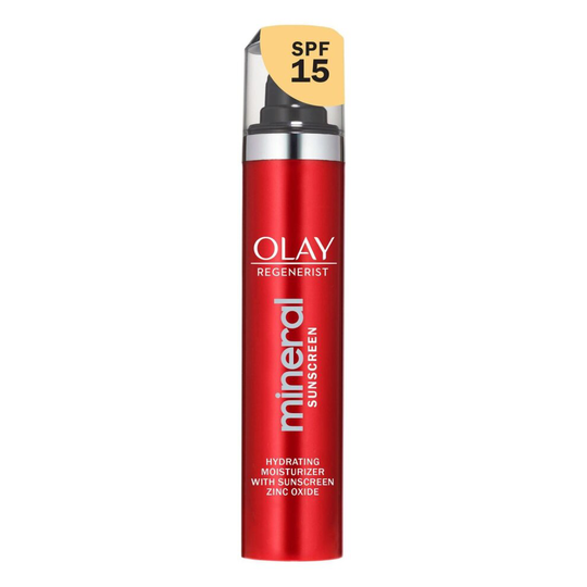 Olay Regenerist Hydrating Moisturizer SPF 15 Mineral Facial Sunscreen, 50 ml (1.7 fl oz)