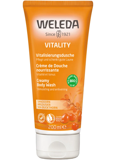 Weleda Sea Buckthorn Vitality Creamy Body Wash 200ml