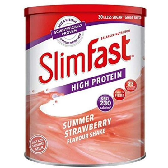 SLIMFAST 365G Summer Strawberry Meal Replacement Milkshake Powder