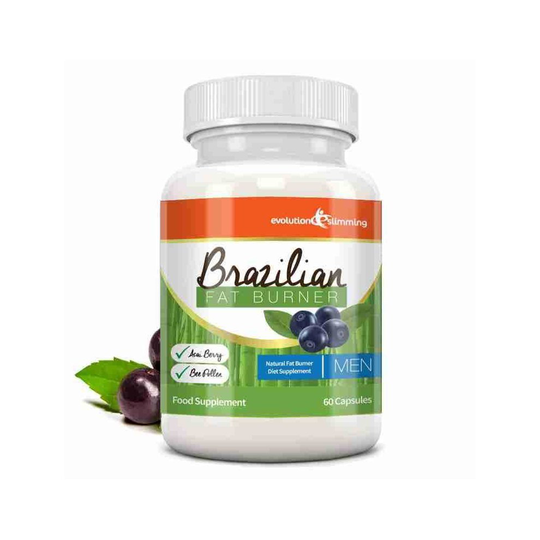 Brazilian Fat Burner for Men - 60 Capsules - Fat Burner - Evolution Slimming