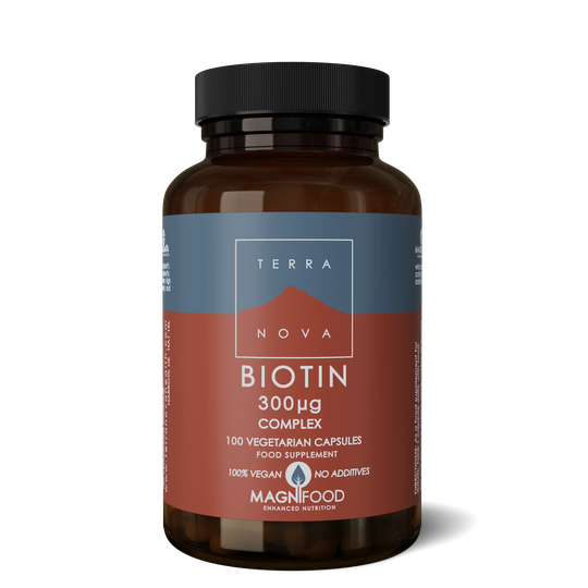 Terranova Biotin Complex 300ug, 100 VCapsules