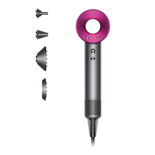 DYSON Supersonic Hair Dryer - Iron & Fuchsia