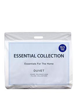 Everyday Essentials 10.5 Tog Duvet - White