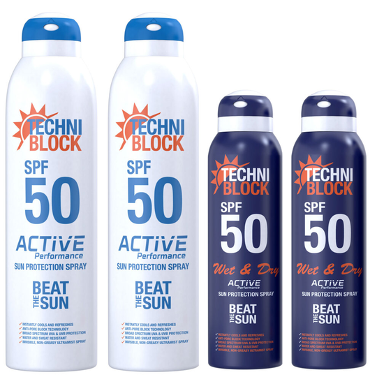 Techniblock SPF 50 Reef-friendly Sunscreen Bundle