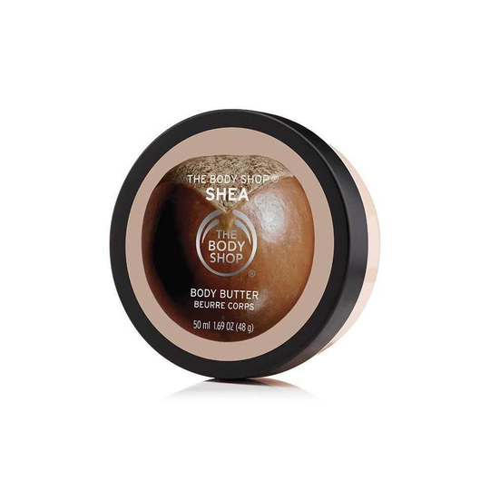 THE BODY SHOP Shea Nourishing Body Butter 50ml TRAVEL SIZE VEGAN