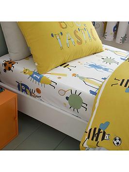 Catherine Lansfield Bugtastic Fitted Sheet - Multi