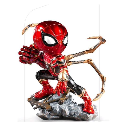 First4Figures IronStudios MiniCo Figurines Iron Spider EndGame Figures