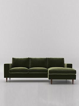 Swoon Evesham Fabric Right Hand Corner Sofa