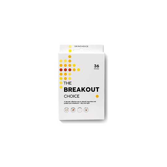 The Breakout Choice by SkinChoice, Invisible Hydrocolloid Pimple Patch - 36 Vegan and Cruelty-Free Blemish Dots for Acne Spot Patches