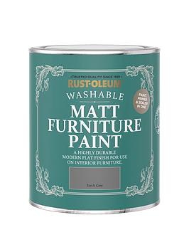 Rust-Oleum Matt Finish 750 Ml Furniture Paint &Ndash; Torch Grey