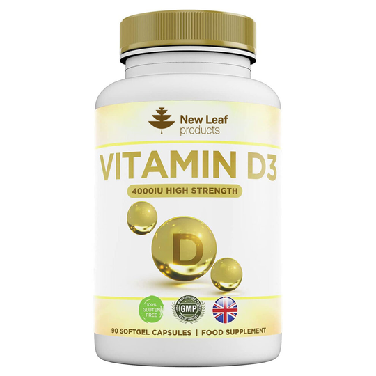 Vitamin D3 High Strength & Absorbency 4000 IU (3 Month Supply)