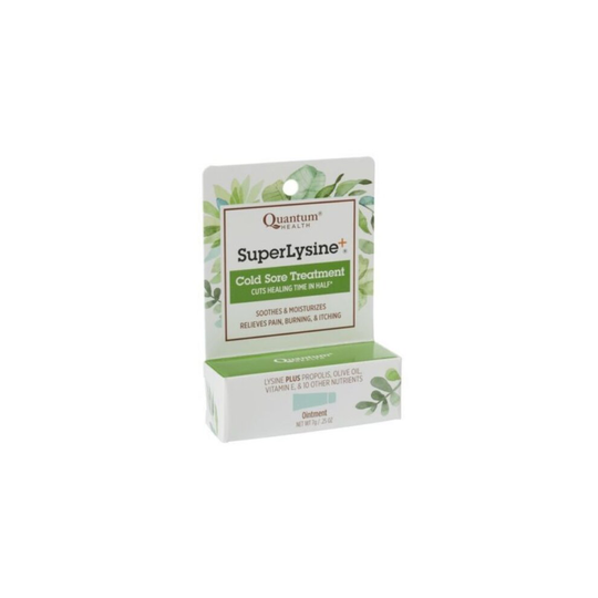 SUPER L- LYSINE COLD SORE CREAM, 7grams, 0.25oz, Quantum Health