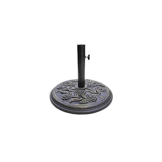 Milano Bronze Garden Parasol Base - Cast Iron Parasol Base Garden Umbrella Base, Parasol Base, Umbrella Stand, Cast Iron, Parasol Base Weights,
