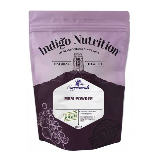Indigo Herbs MSM Crystal Powder 500g