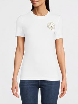Versace Jeans Couture Foil Logo T-Shirt - White