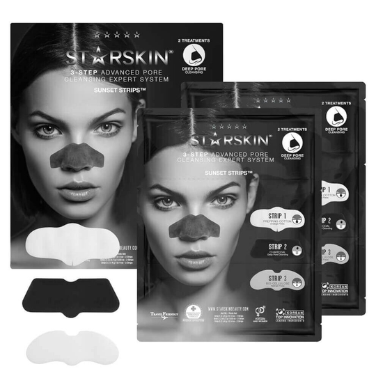 STARSKIN Sunset Strips 3-Step Advanced Pore Cleansing Expert System