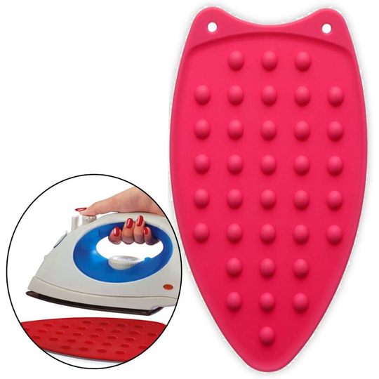 Silicone Rest for Iron - Polka Dots - Heat Resistant Mat