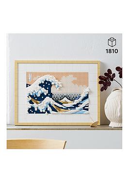 Lego Art Hokusai &Ndash; The Great Wave Craft Set 31208