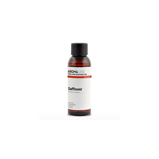 100% Organic cold pressed Safflower oil - 50ml - Pure, Natural, from organic farming - Aroma Labs