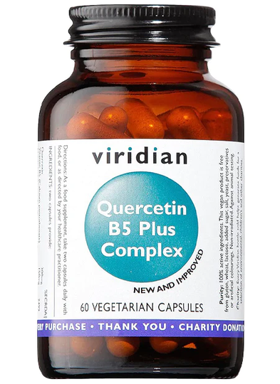 Viridian Quercetin B5 Plus Complex 60 caps