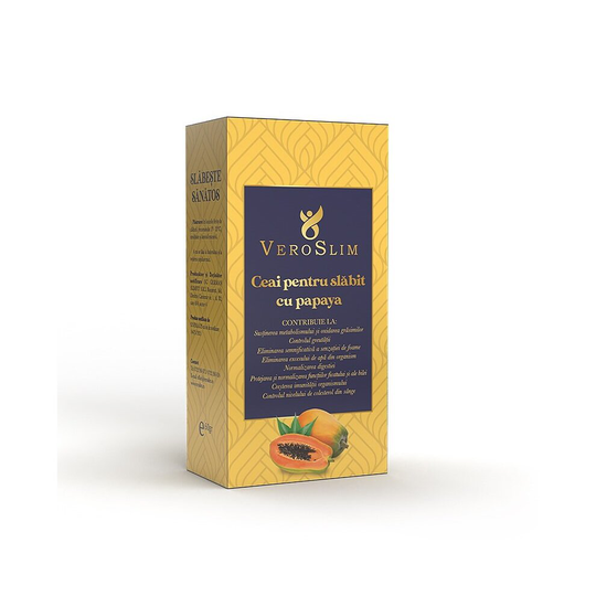 Papaya slimming tea, 60g, Veroslim (supports metabolism)