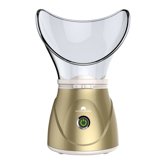 (Gold) Digital Face Facial Steamer Spa Pores Steam Sprayer Skin Beauty Clean Sauna Mist