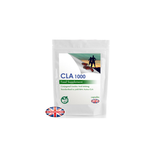 CLA 1000mg - 60 Softgel Capsules - Fat Burner, Weight Loss, UK