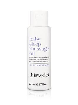 This Works Baby Sleep Massage Oil 50Ml
