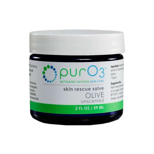 Good Health Naturally PurO3 Ozonated Skin Rescue Salve Olive Oil Unscented 59ml