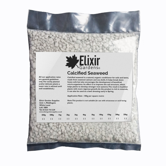 (Bag, 25kg) Elixir Gardens Calcified Seaweed Organic Kelp