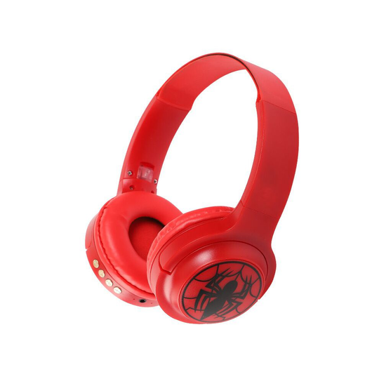 (Spider-Man) Marvel Iron Man Spiderman Captain Headset Wireless Bluetooth Headphone with Mic