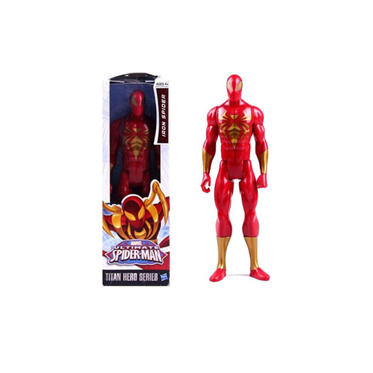(Red Spider-Man) Spiderman Venom Thanos Hulk Iron Man Thor Wolverine Action Figure Toys