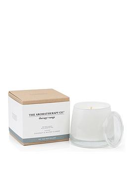 The Aromatherapy Co. Unwind Therapy Candle - Coconut & Water Flower