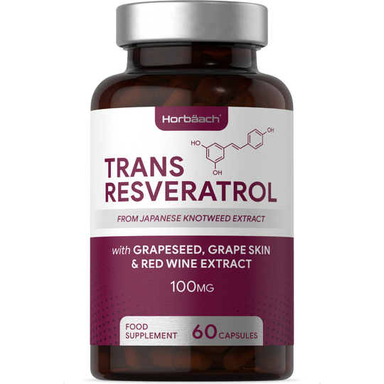 Resveratrol Supplement | 60 Capsules | Superfood Grape Extract|By Horbaach