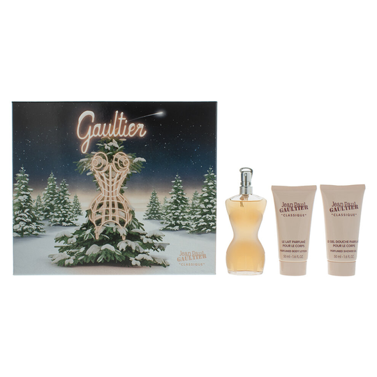 Jpg Classique Edt 50Ml - Body Lotion 50Ml - Shower Gel 50Ml
